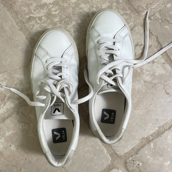 Veja Leather Sneakers - Picture 8 of 8